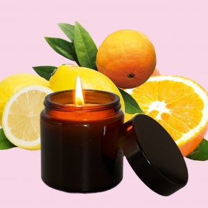 Bougie d’ambiance – Citron, Mandarine & Orange