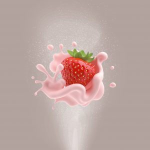 Brume parfumée – Yaourt à la fraise