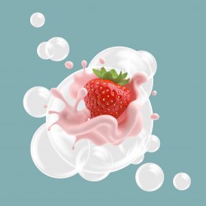 Gel lavant – Yaourt à la fraise