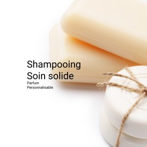 Shampooing soin solide – Parfum Personnalisable Pro